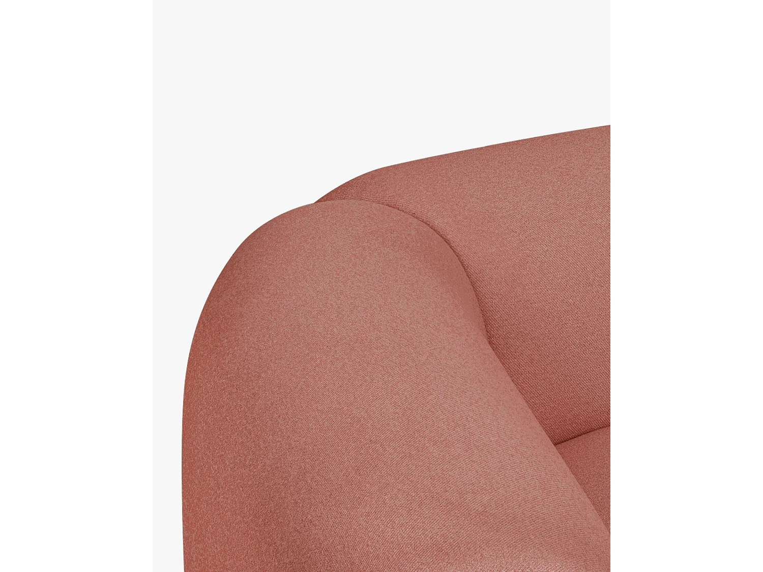 Flom Sofa 2-Sitzer, Pink Clay, 193 x 96,5 x 68 cm