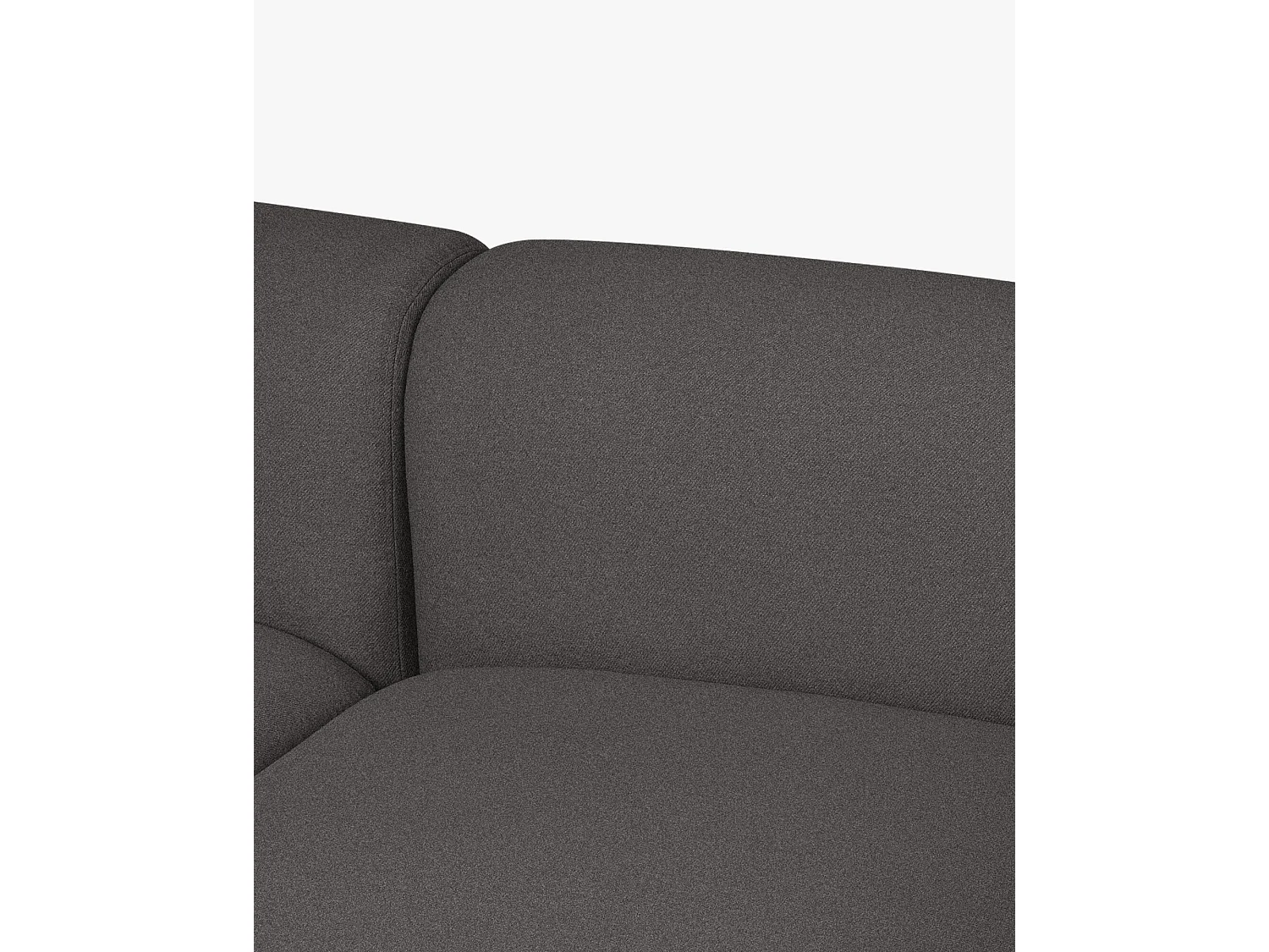 Flom Sofa 3-Sitzer - modernes, weiches Club-Sofa, Fog Grey