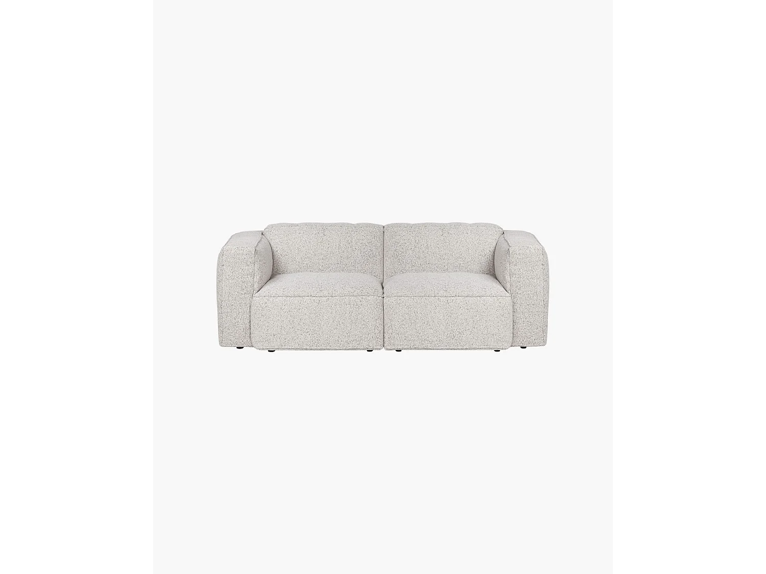 noo.ma Lobi Sofa 3-Sitzer - Cord-Polsterung, Mocha Brown