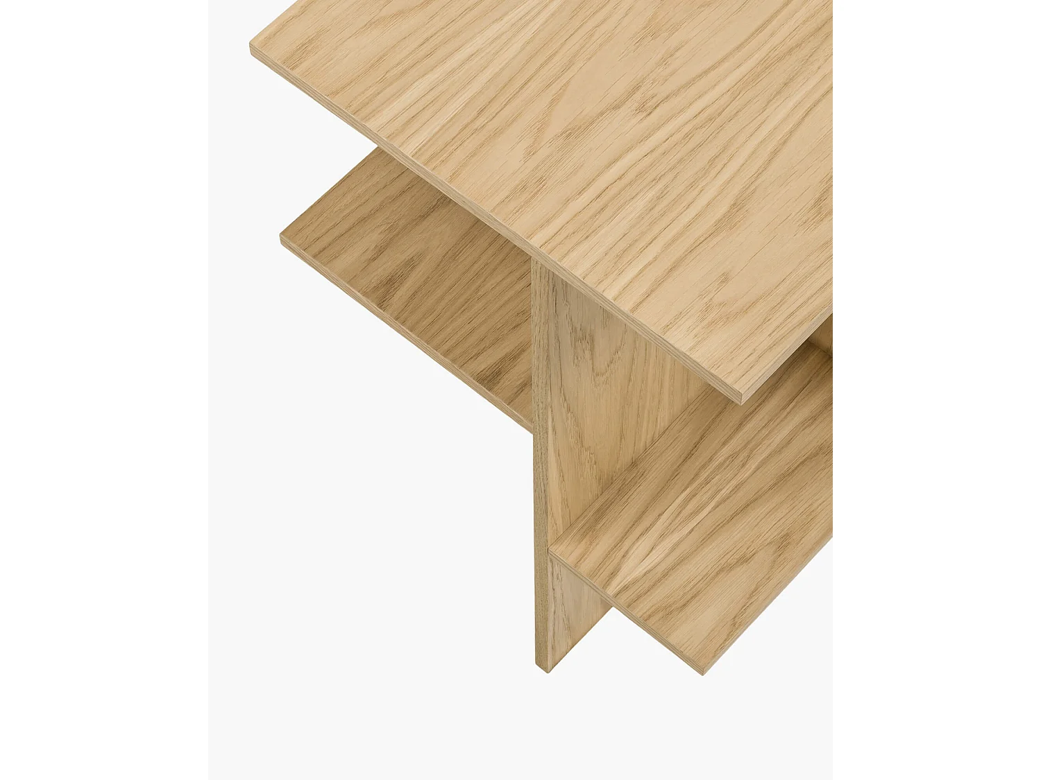 noo.ma eikenhouten opbergkast modern 56,5x36x36 cm onbewerkt