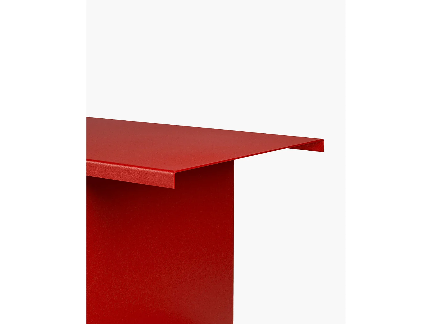 Hes Regaleinheit aus Stahl, niedriges TV- und Bücherregal 160x37x56,6 cm