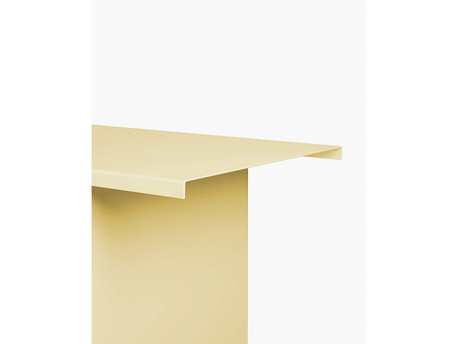 Hes Regaleinheit - niedriges Metallregal, 2 Ablagen, TV‑Stand, matt, 160x37x56,6 cm