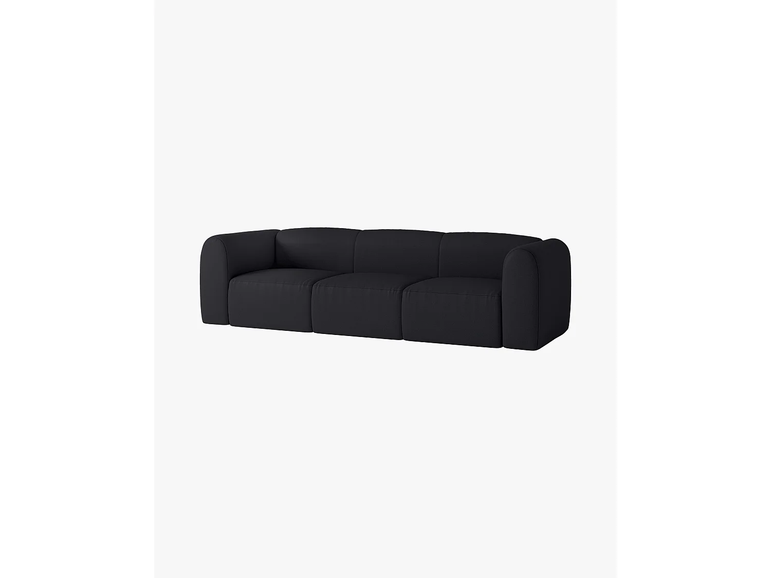 Canapé-lit Flom 3 places, convertible, mécanisme Puma, surface couchage 140 x 200 cm