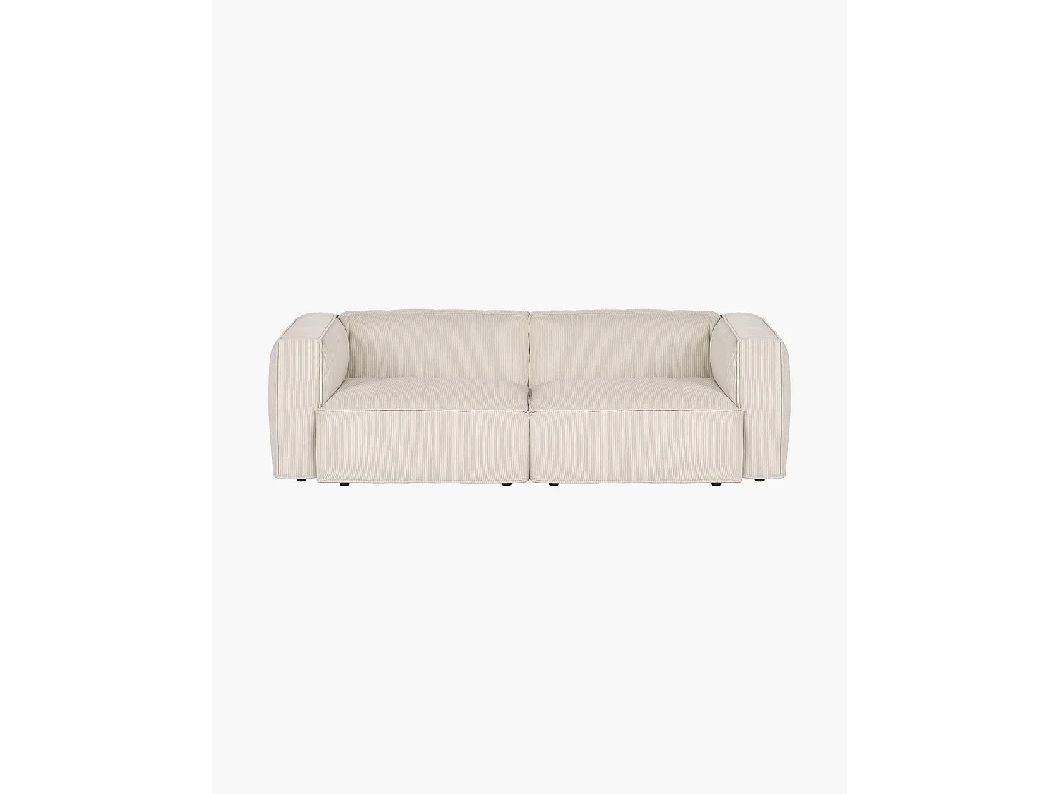 Canapé‑lit Lobi 3 places, convertible avec couchage 140 x 190 cm