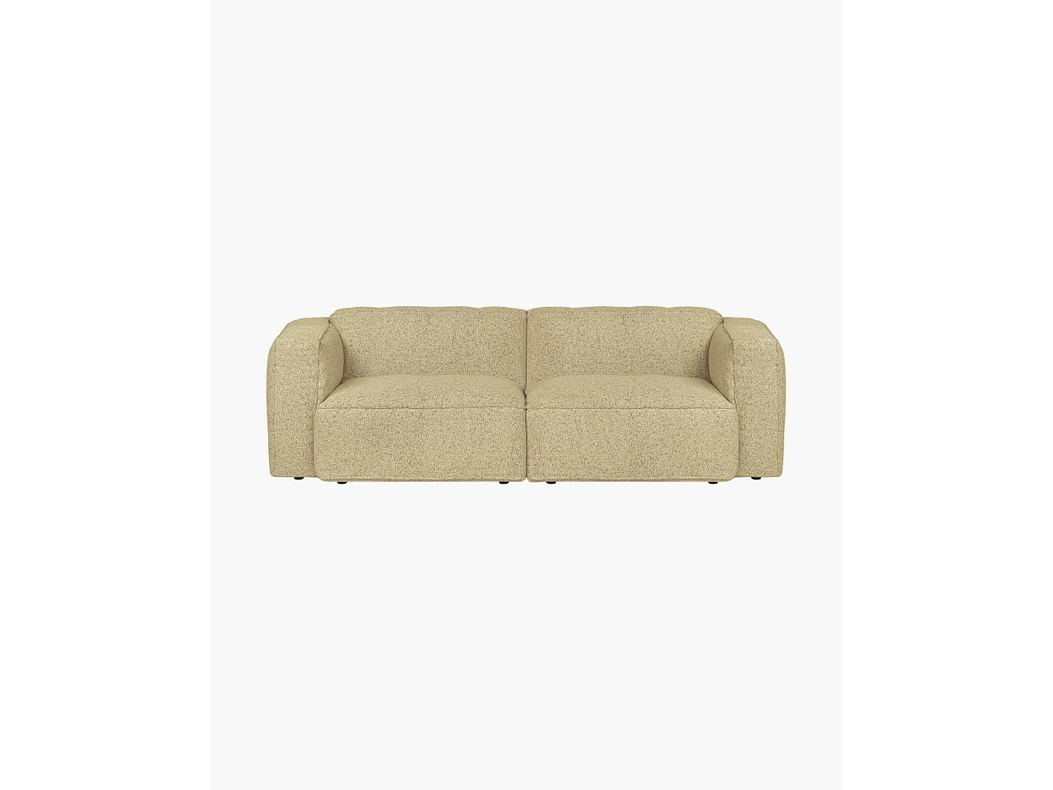 Canapé-lit convertible Lobi 3 places - couchage 140 x 190 cm, revêtement polyester