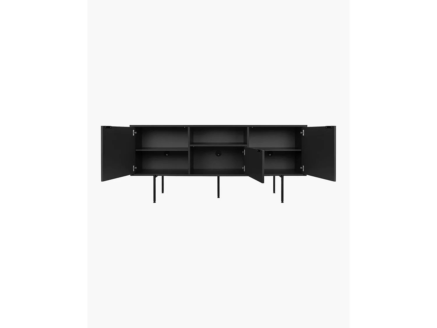Buffet Bau noo.ma - 180 cm, design contemporain, grande capacité