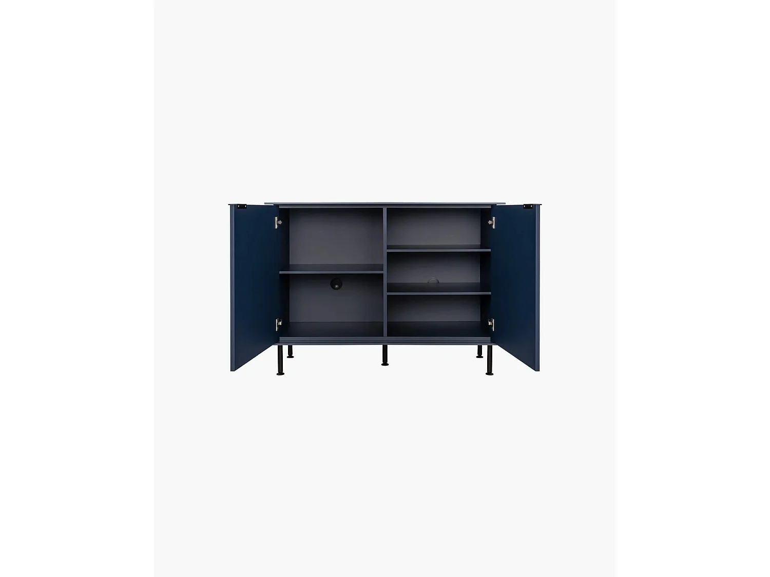 noo.ma wandmeubel 120 cm - vloerplaatsing, spaanplaat, 3 legplanken