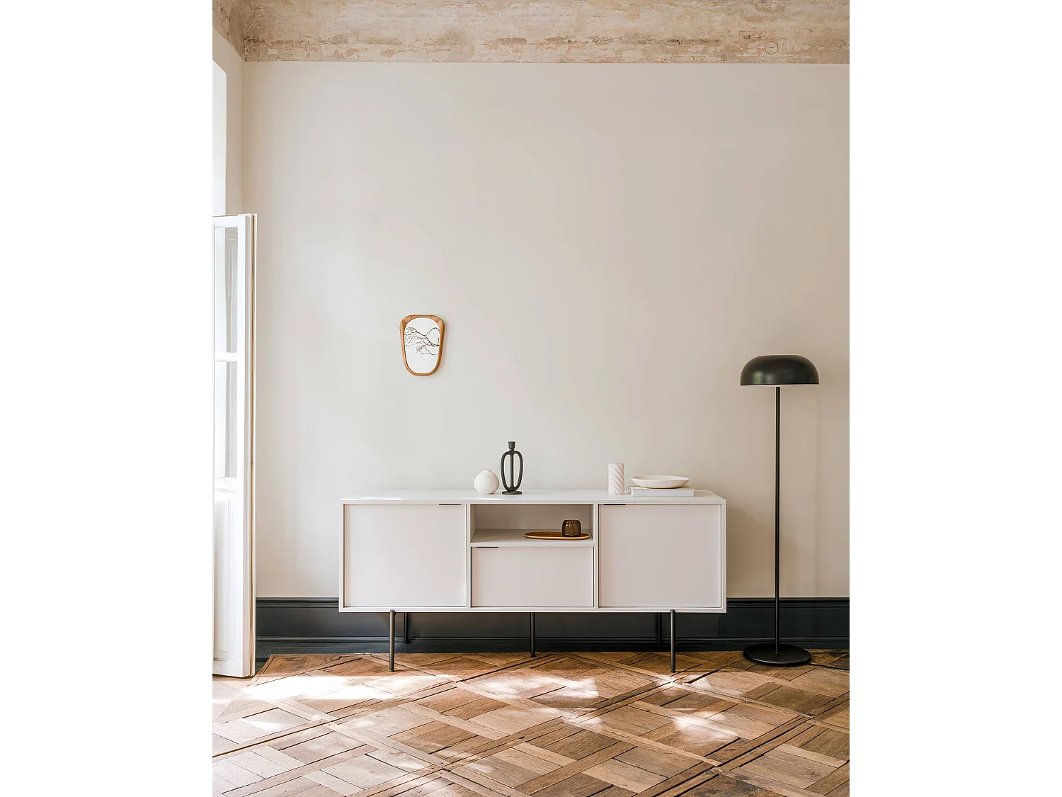 Buffet Bau noo.ma - 180 cm, design contemporain, grande capacité