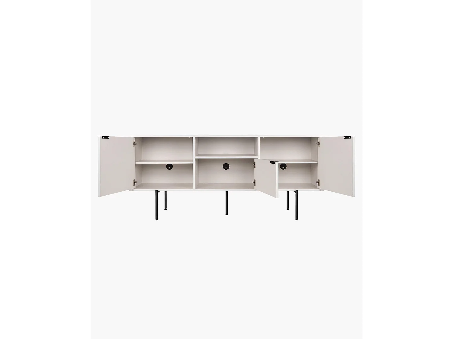 Buffet Bau noo.ma - 180 cm, design contemporain, grande capacité