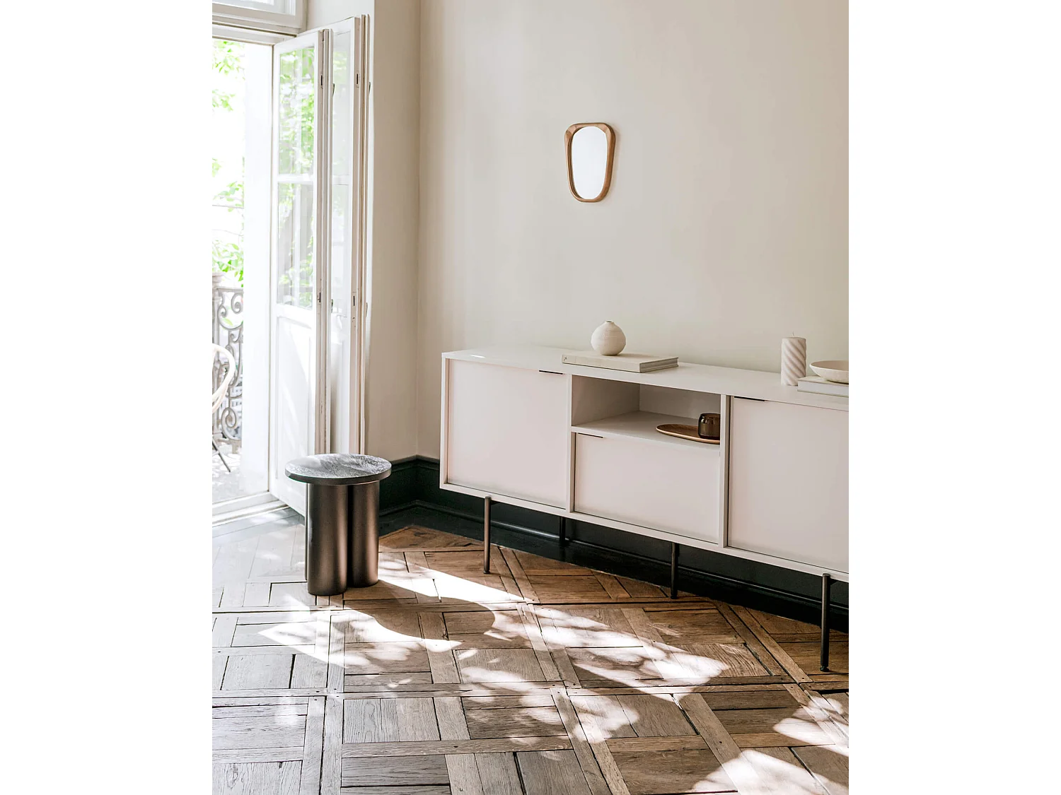 Buffet Bau noo.ma - 180 cm, design contemporain, grande capacité