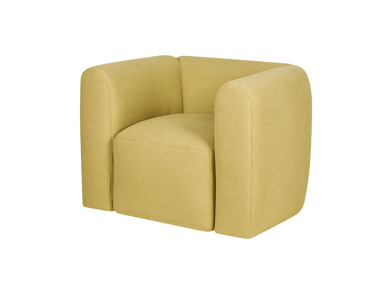 noo.ma Fauteuil Flom - design moelleux et confortable