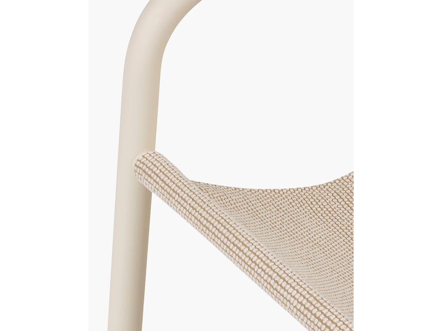 Fauteuil Nokk - chaise longue d'extérieur en acier et tissu imperméable