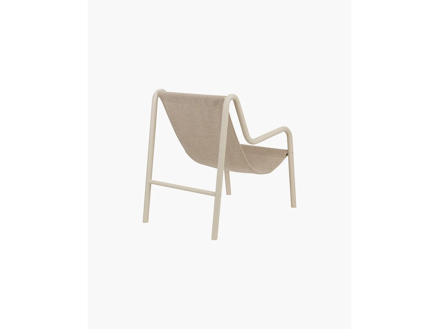 Fauteuil Nokk - chaise longue d'extérieur en acier et tissu imperméable
