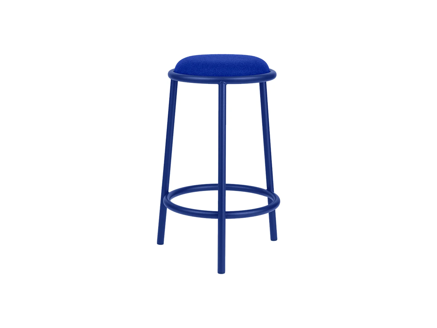 Tabouret de bar Hogo - assise rembourrée, design contemporain, avec ou sans dossier