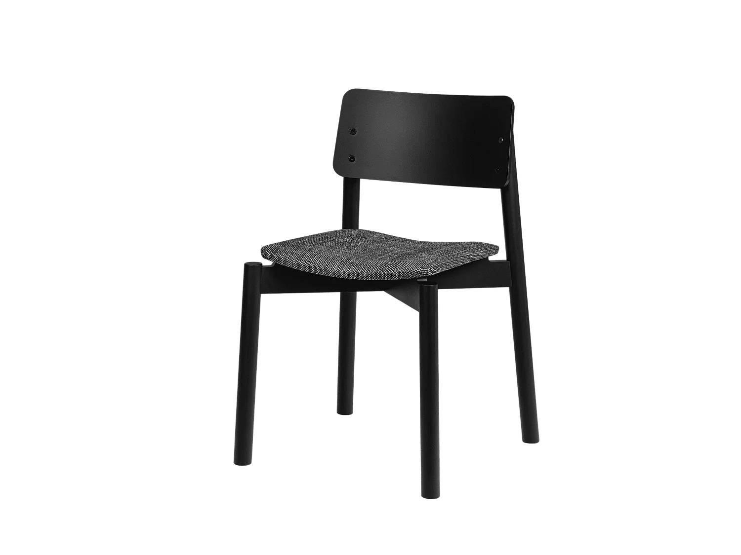 Wem Stuhl - Buchenholz, profilierte Sitzschale, gepolstert optional, wasserbasierter Mattlack
