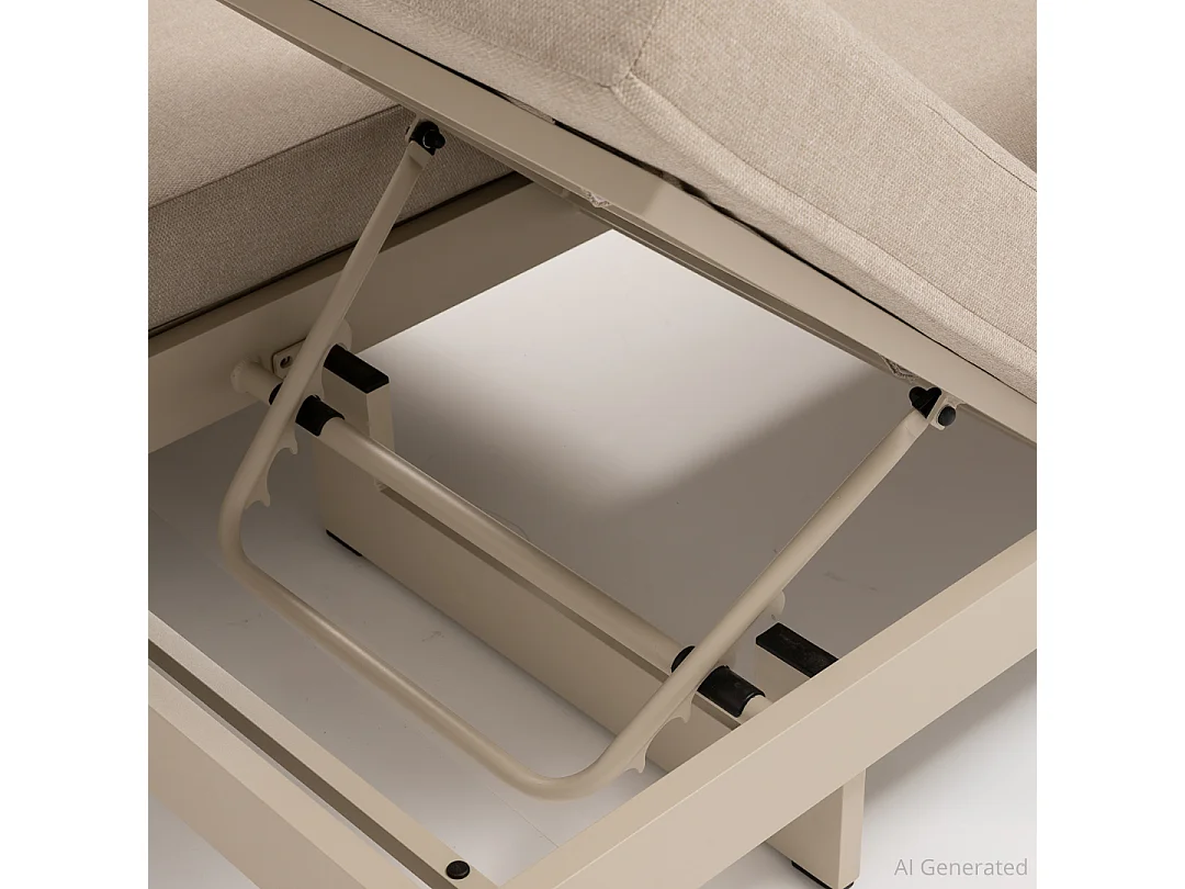 Ensemble de mobilier de jardin en aluminium Portofino Beige