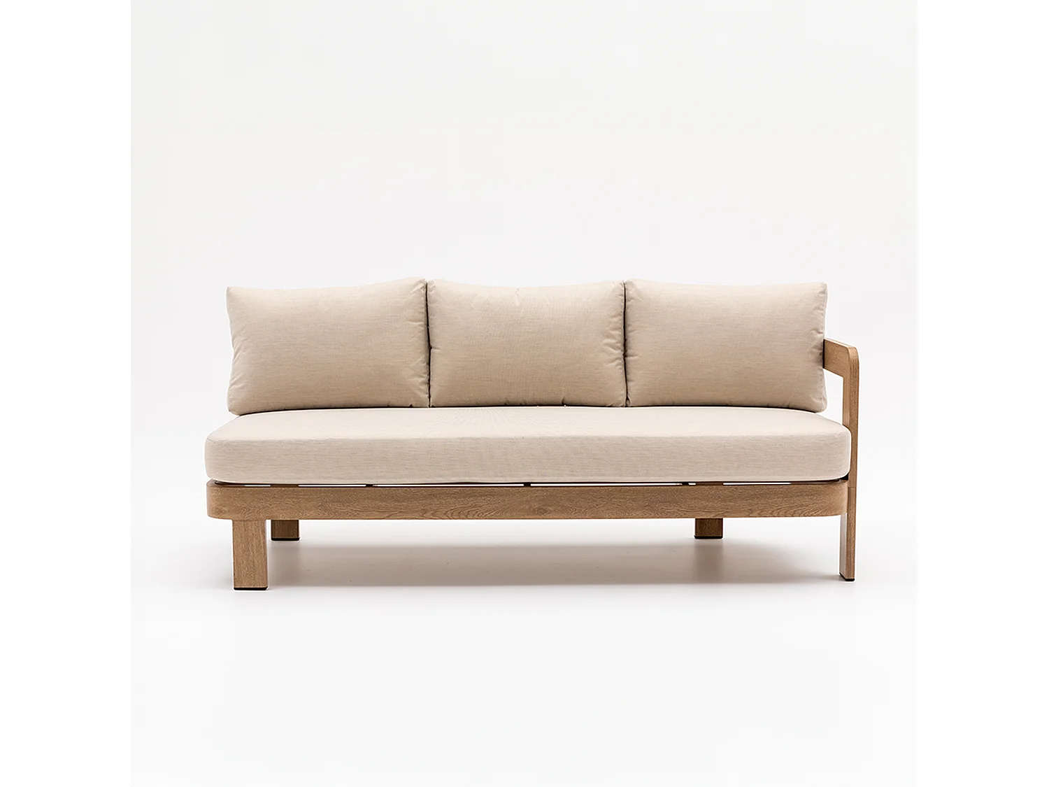 Set da giardino Sorrento con poltrona girevole - Mobili da esterno in alluminio di lusso