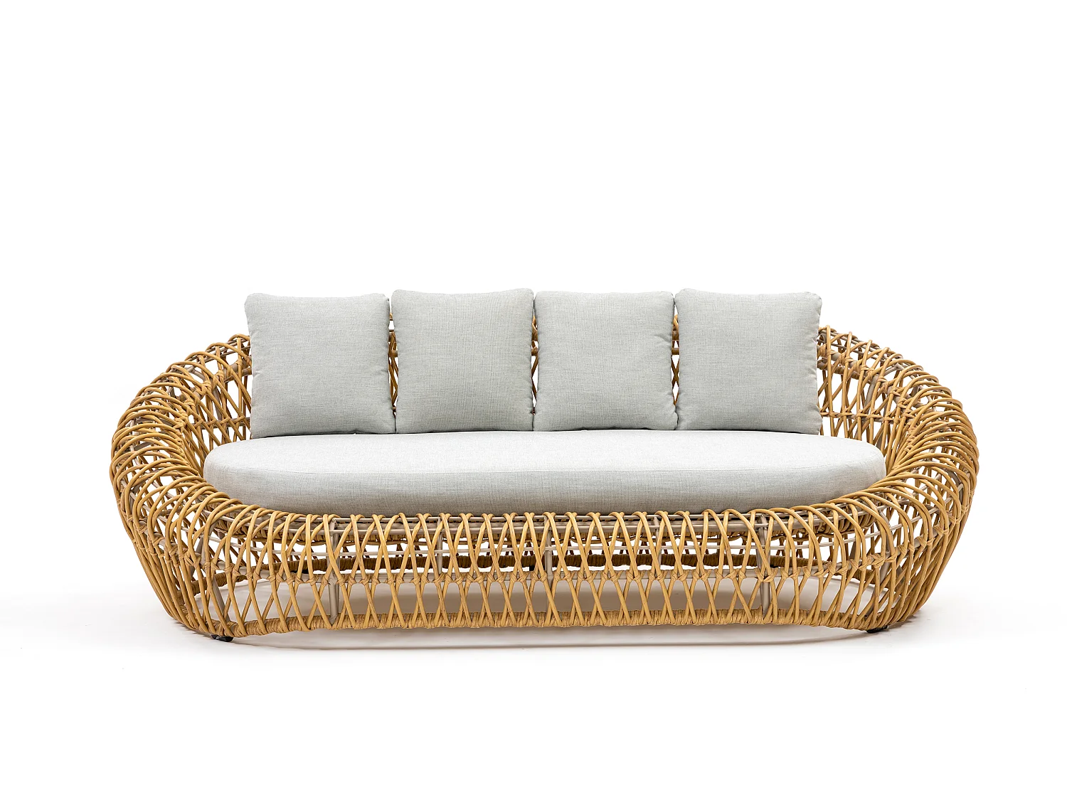Ensemble de mobilier de jardin en aluminium Capri