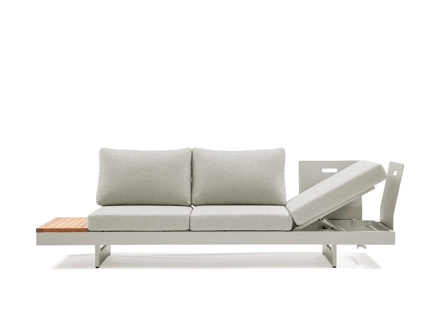 Ensemble de mobilier de jardin en aluminium Portofino Grey
