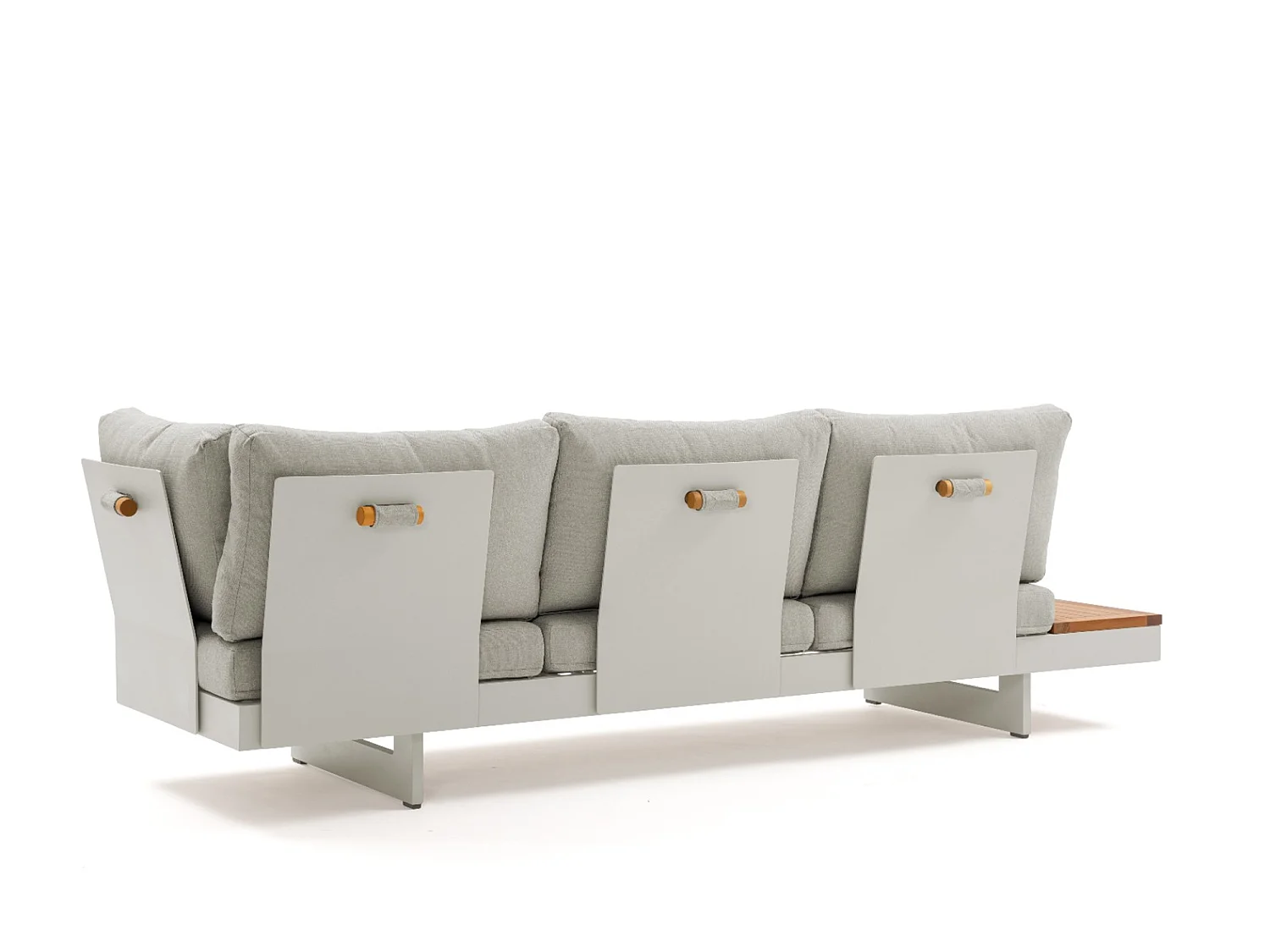 Ensemble de mobilier de jardin en aluminium Portofino Grey