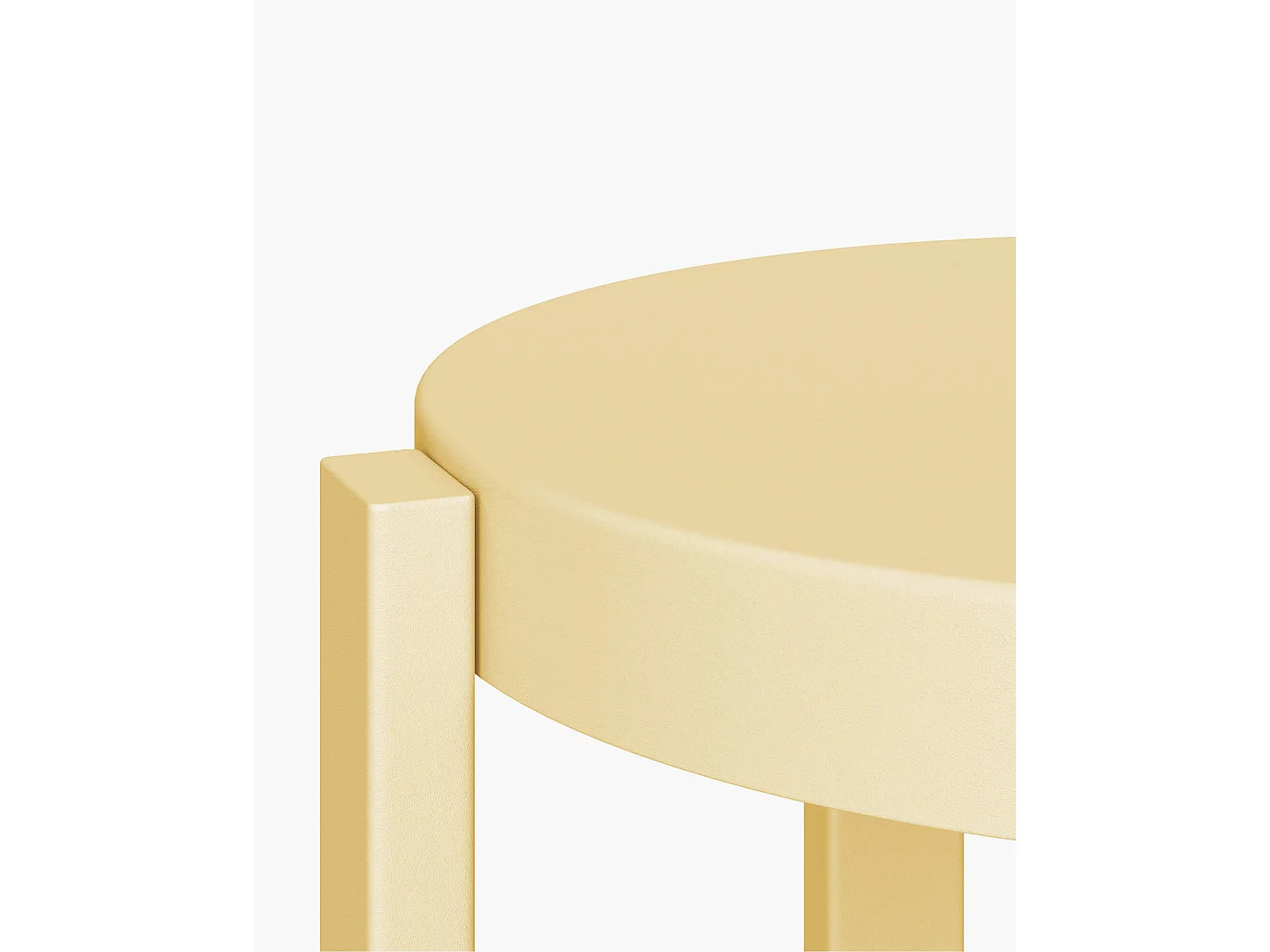 noo.ma Tabouret Doon - sgabello rotondo in acciaio, versatile, vari colori