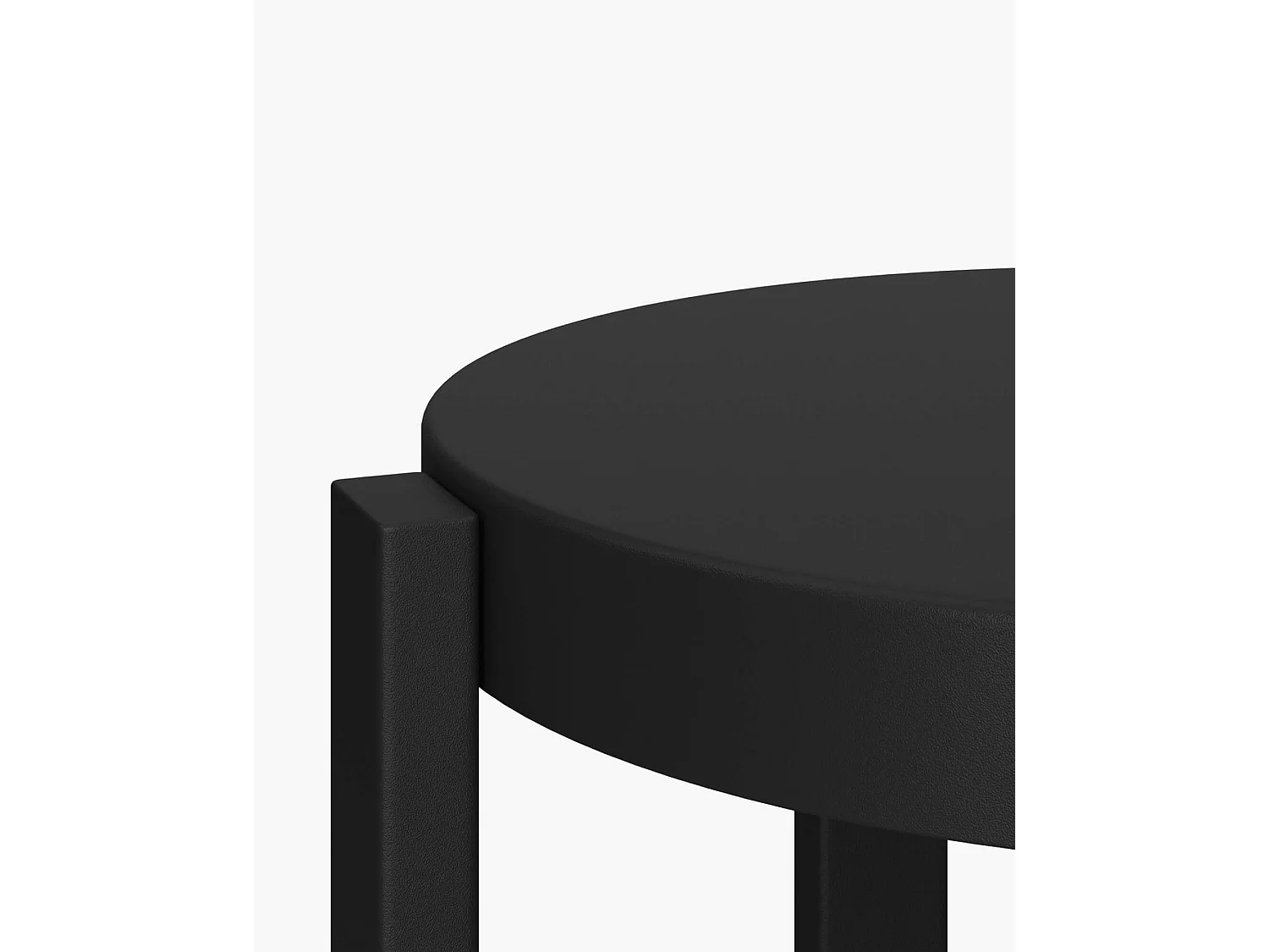 noo.ma Tabouret Doon - sgabello rotondo in acciaio, versatile, vari colori