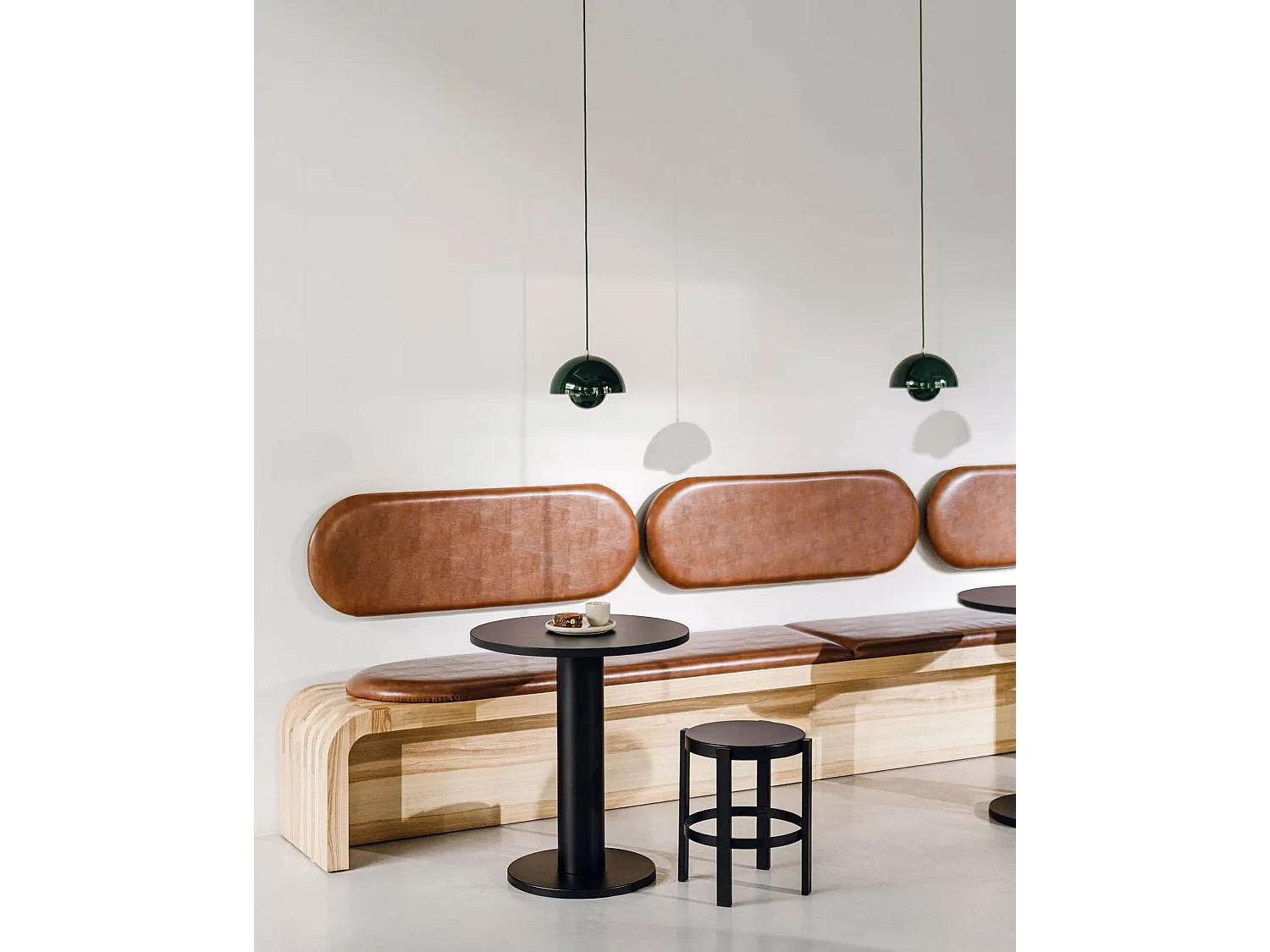 noo.ma Tabouret Doon - sgabello rotondo in acciaio, versatile, vari colori