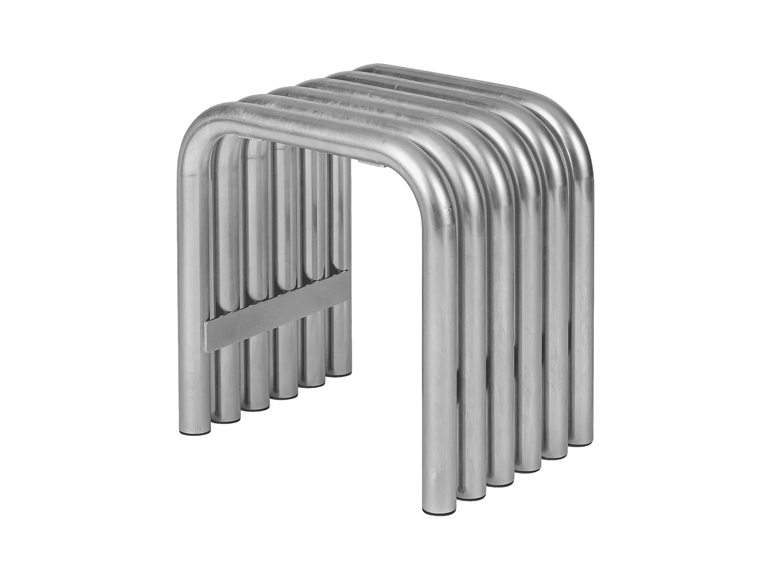 Sgabello Nokk - sgabello contemporaneo in acciaio resistente alle intemperie