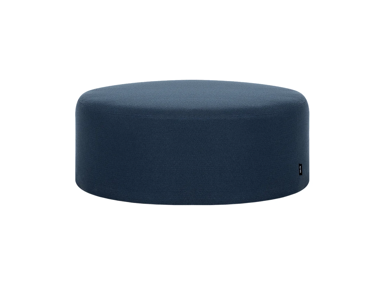 Pouf Folk grand - noo.ma, pouf carré minimaliste en tissu haute qualité 70x70x25 cm