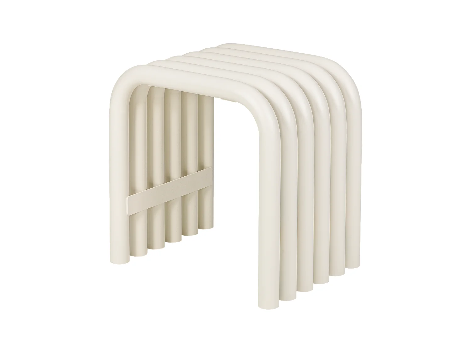 Sgabello Nokk - sgabello contemporaneo in acciaio resistente alle intemperie