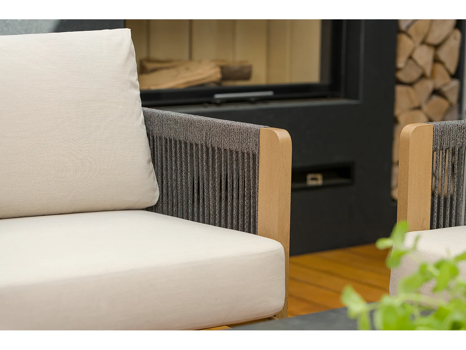 Ensemble de mobilier de jardin en aluminium Positano