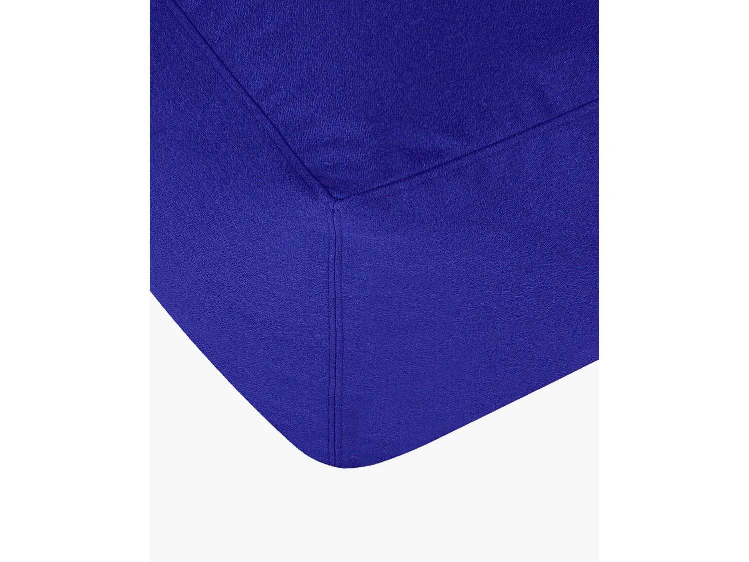 Pouf Keno - pouf sans armature, assise moelleuse en velours ou bouclé