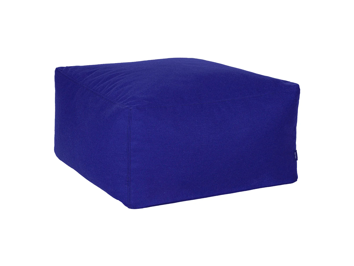 Pouf Keno - pouf sans armature, assise moelleuse en velours ou bouclé