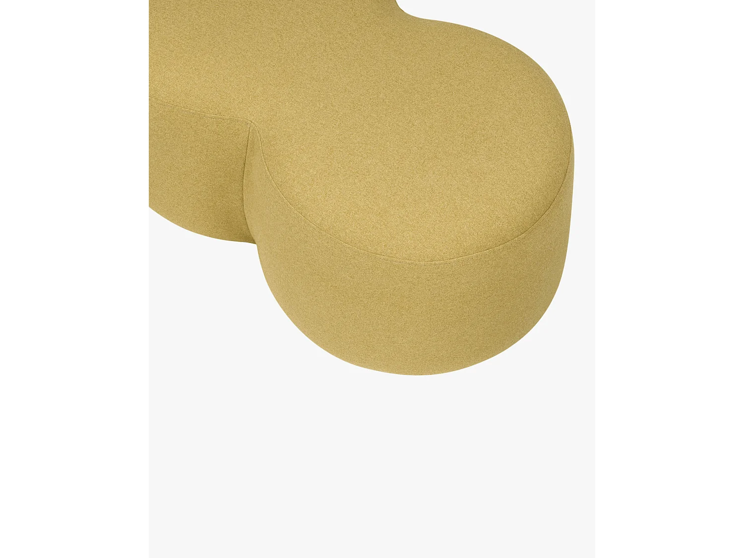 Pouf Umbo - pouf rond en polyester 100% moderne et polyvalent