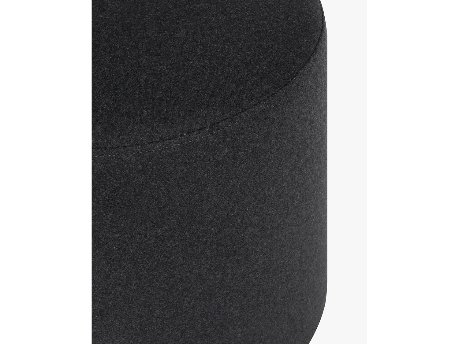 noo.ma Pouf Folk petit - carré 50x50x25 cm, minimaliste moderne