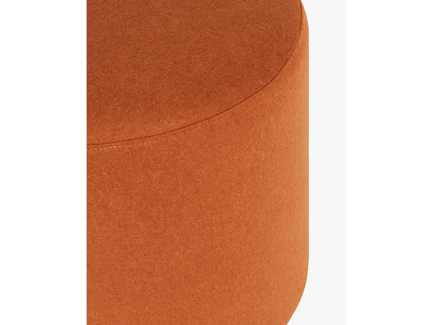 Pouf Folk grand - noo.ma, pouf carré minimaliste en tissu haute qualité 70x70x25 cm