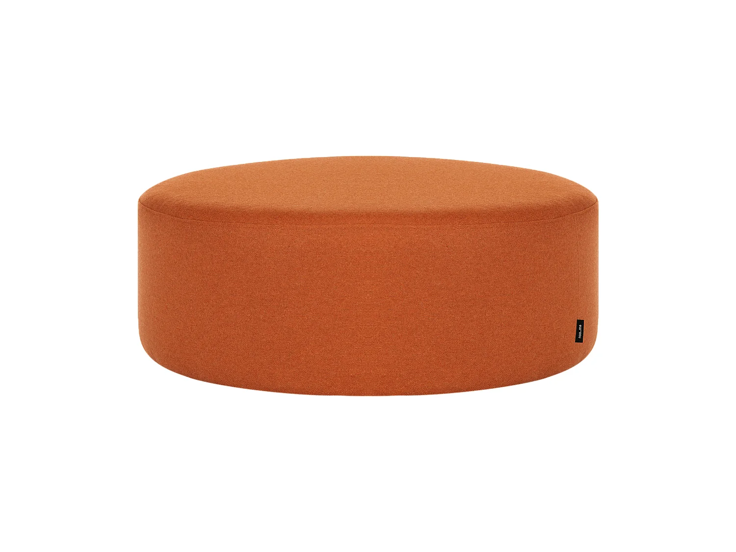 Pouf Folk grand - noo.ma, pouf carré minimaliste en tissu haute qualité 70x70x25 cm