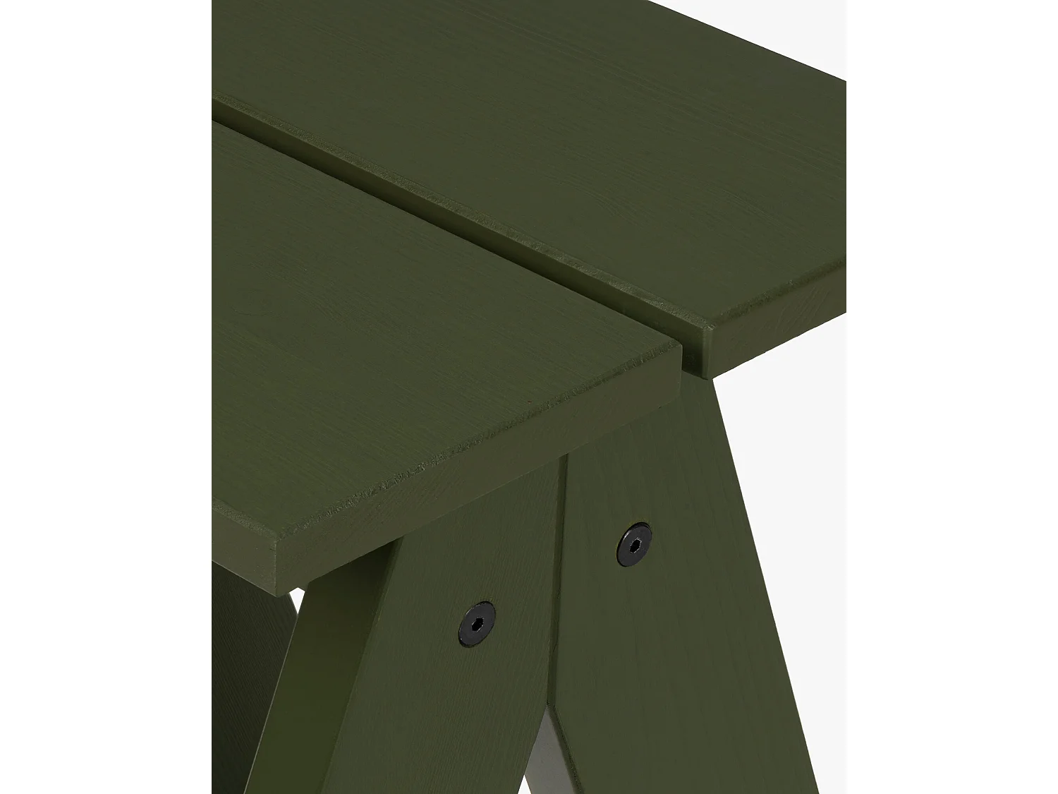 noo.ma buitenstoel dennenhout 40x44x40 cm modern bosgroen