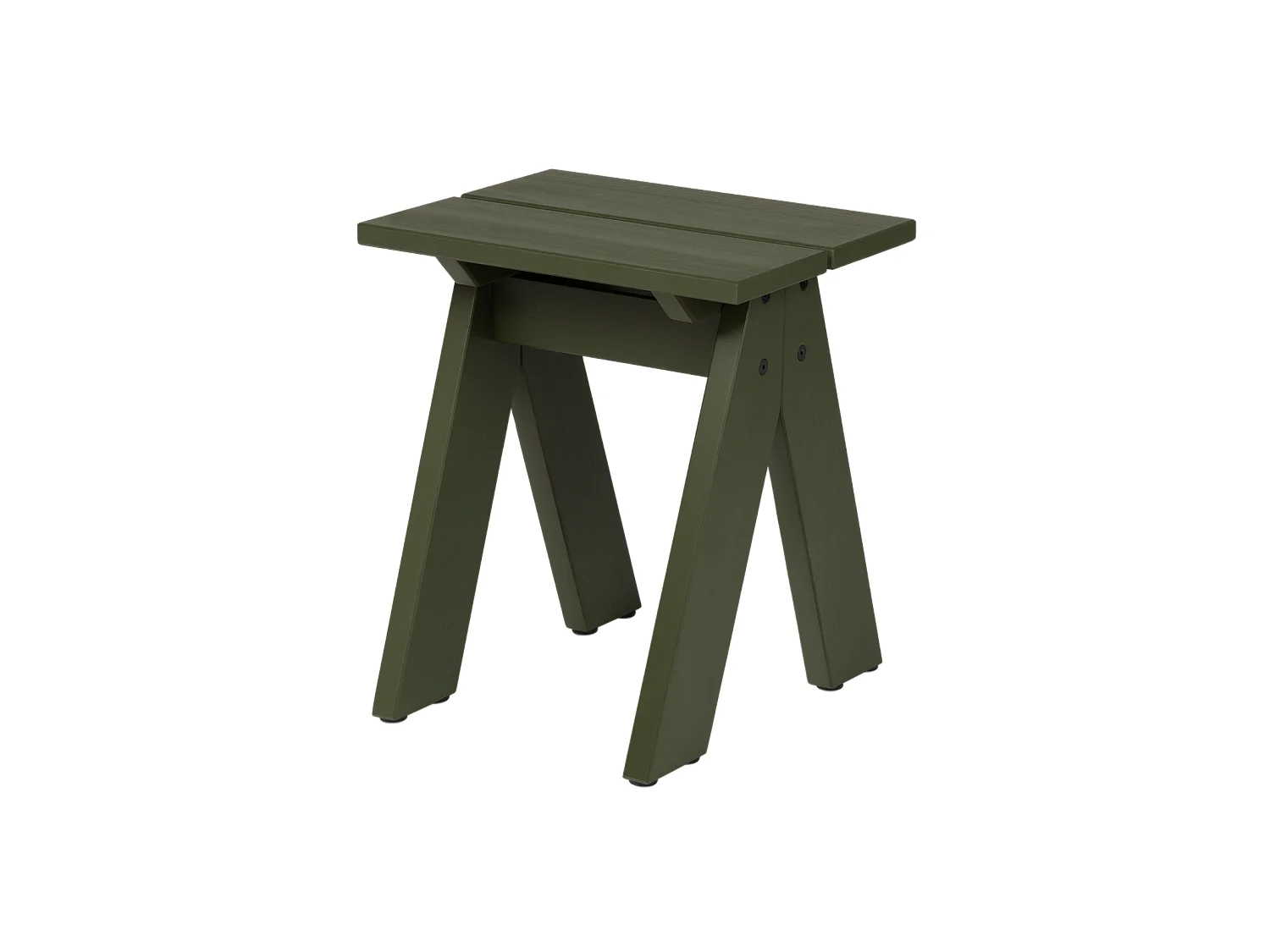 noo.ma buitenstoel dennenhout 40x44x40 cm modern bosgroen