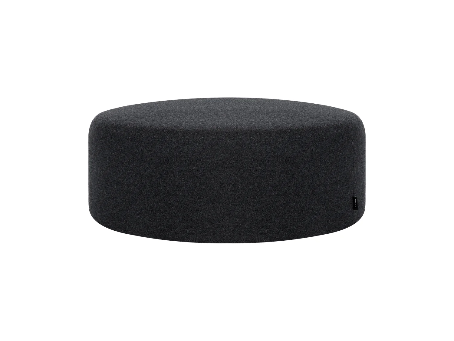 Pouf Folk grand - noo.ma, pouf carré minimaliste en tissu haute qualité 70x70x25 cm