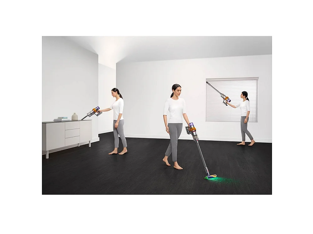 Kabelloser Staubsauger Dyson V15 Detect Absolute 25,2V Grau/Violett - V15DETECTABSOLUTE2023
