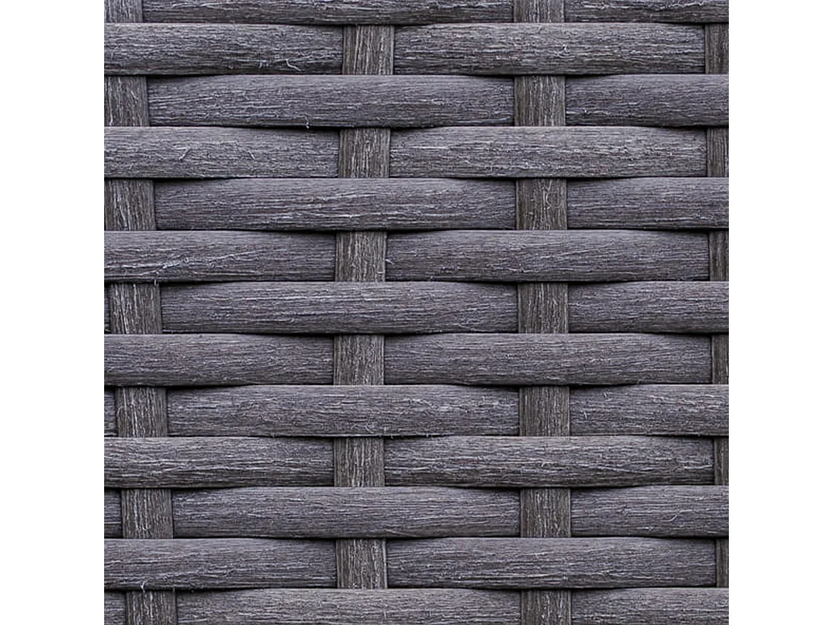 Set van 4 Rio grijze tuintafel en stoelen