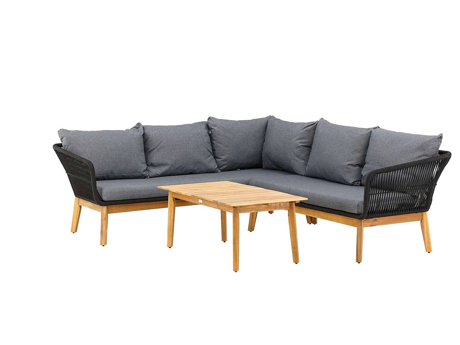 Chania Sofaset schwarz.