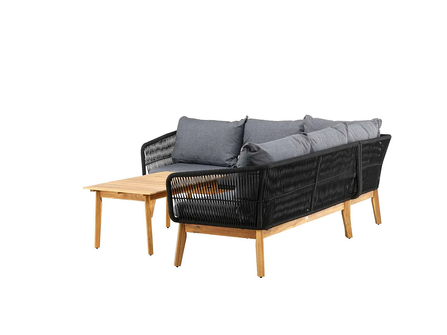 Chania Sofaset schwarz.