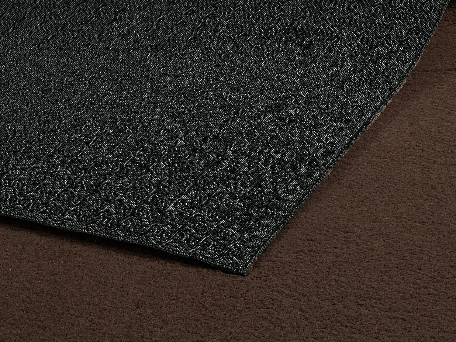 Tapis Cosy doux lavable uni, marron, 120x 160 cm