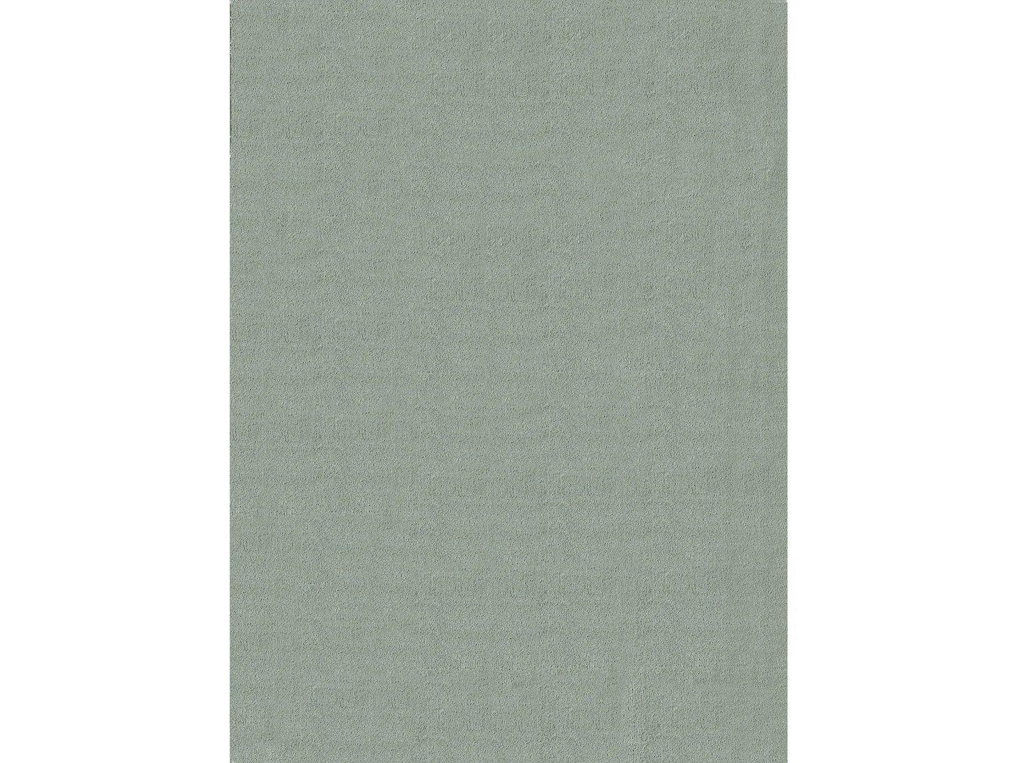 Tapis Cosy doux lavable uni, vert, 80 x 150 cm
