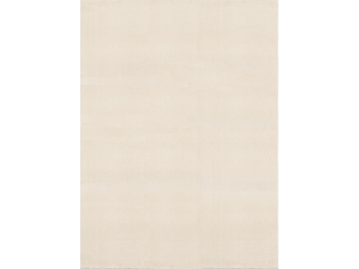 Tapis Cosy doux lavable uni, beige, 120 x 160 cm