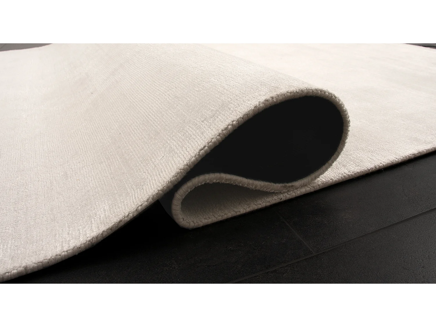 Tapis Arte salon design élégant, blanc, 200 x 290 cm