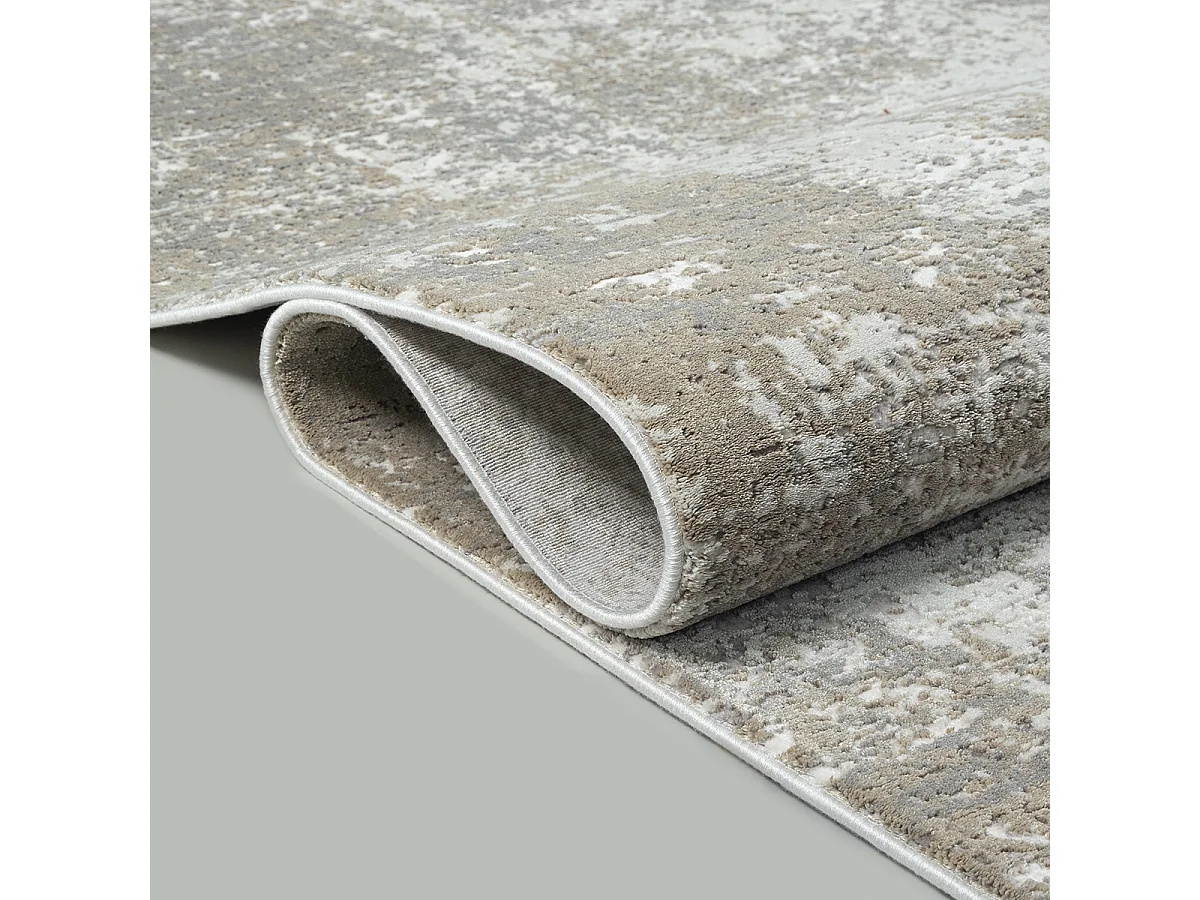 Tapis Fabia Luxe Modern Franges, beige, 80 x 300 cm