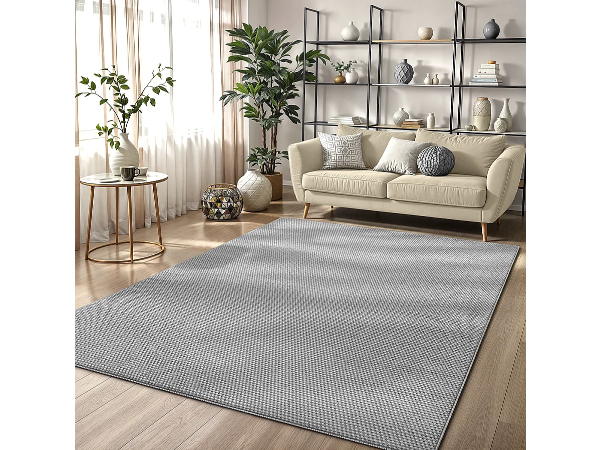 Tapsis Mirella Salon Design Moderne, gris, 80 x 250 cm